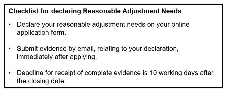 Staff Accessibility Checklist